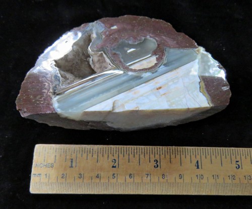Thunder egg polished - thunder, polished-