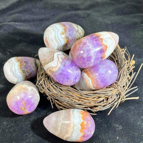 Polished amethyst crazy lace - polished,