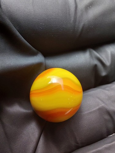 Akro agate egg - agate, yolk