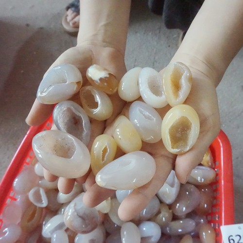 2lb 27pcs natural - 2.2lb, agate