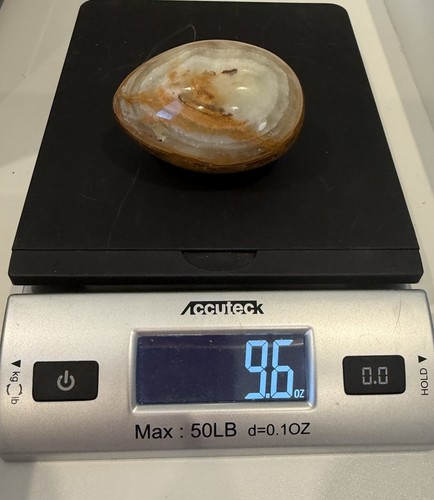 Natural banded agate crystal - natural,
