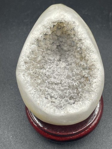 Agate druzy egg 51g - agate,