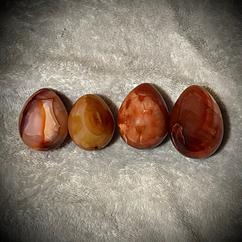 Random polished carnelian - 1,