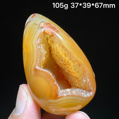 105g natural red geode - red,